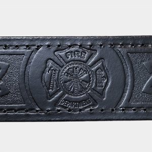 Kilt Belt - Fire Department w/ Velcro by Glen Esk