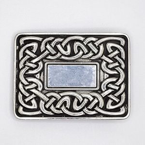 Buckle - Viking Knot Pewter by ClanArt