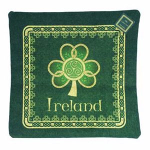 Clara Ireland Shamrock Cushion Cover